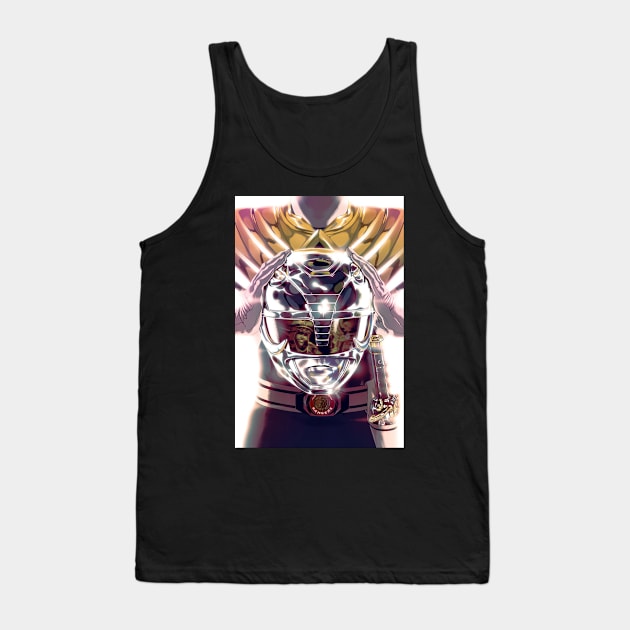 Black Armored Ranger Tank Top by EvoComicsInc